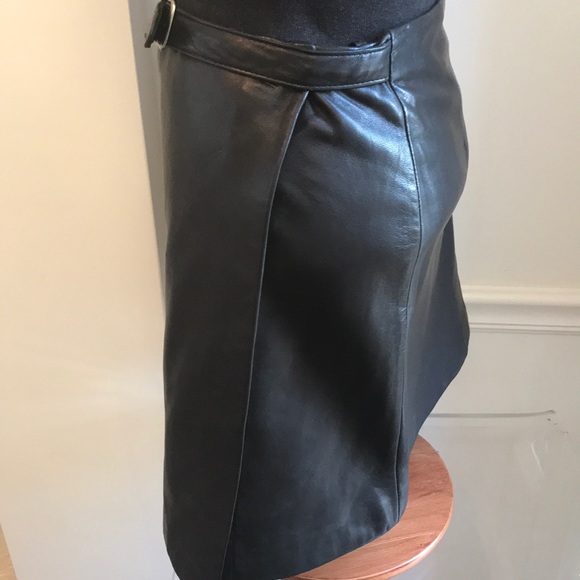 NWT Banana Republic leather skirt - Picture 2 of 8